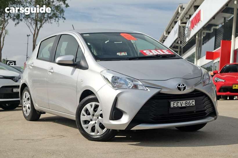 Silver 2019 Toyota Yaris Hatchback Ascent