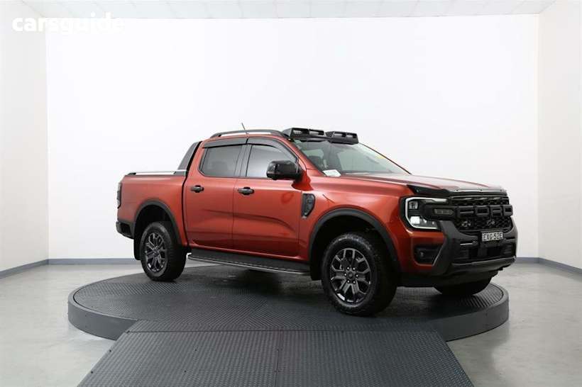 Orange 2022 Ford Ranger Double Cab Pick Up Wildtrak 2.0 (4X4)