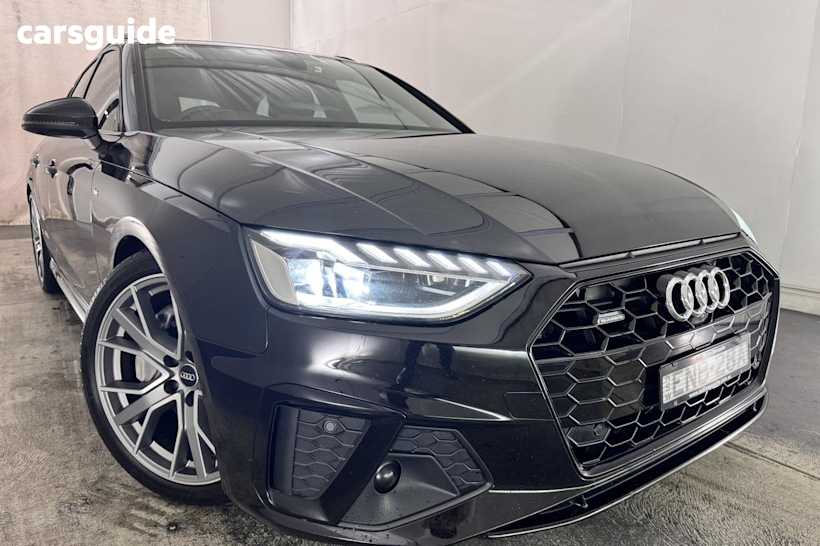 Black 2021 Audi A4 Sedan 45 Tfsi Quattro S Line Mhev