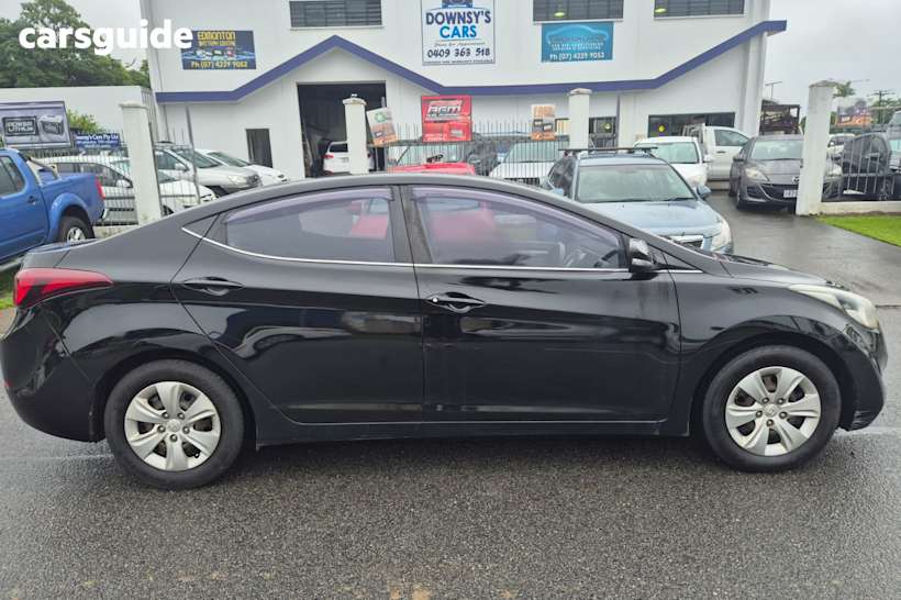 Black 2014 Hyundai Elantra Sedan Active