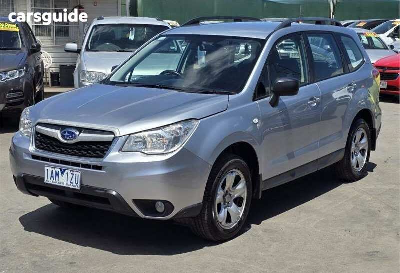 Silver 2013 Subaru Forester Wagon X