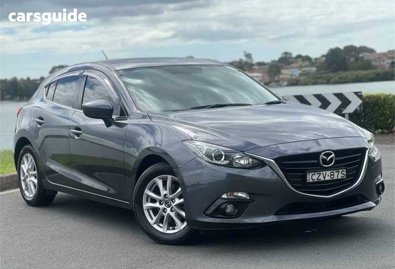 Grey 2015 Mazda 3 Hatchback Touring