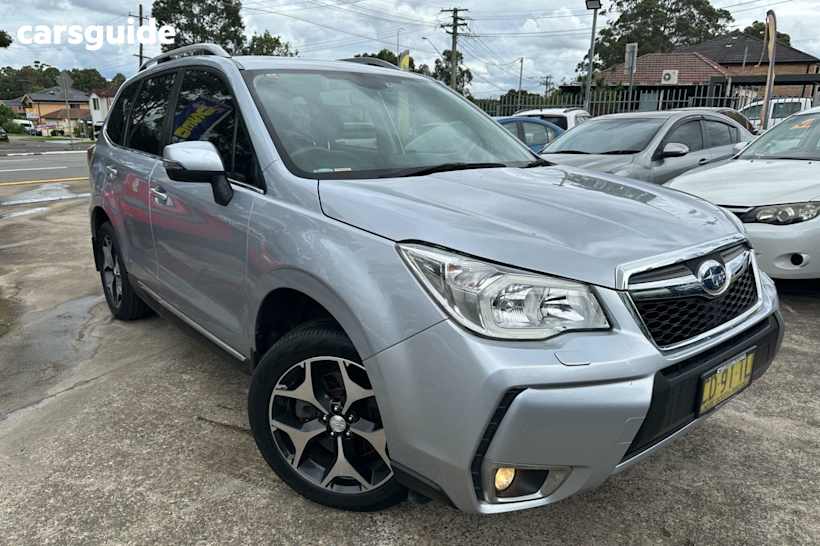 Silver 2015 Subaru Forester Wagon 2.0XT PREMIUM MY15