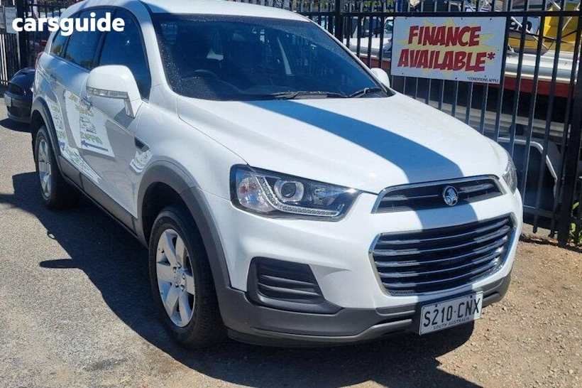 White 2016 Holden Captiva Wagon 5 LS (fwd)