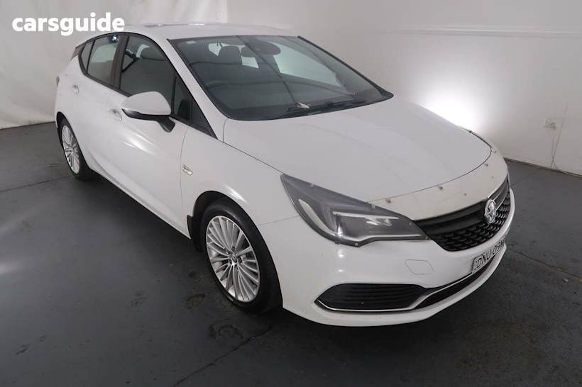 White 2017 Holden Astra Hatchback R