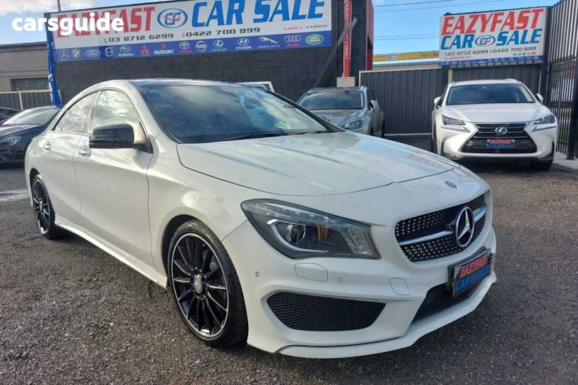 White 2016 Mercedes-Benz CLA200 Coupe Edition ONE