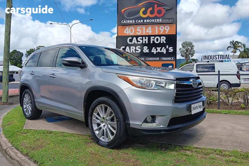 Silver 2014 Toyota Kluger Wagon Grande (4X2)