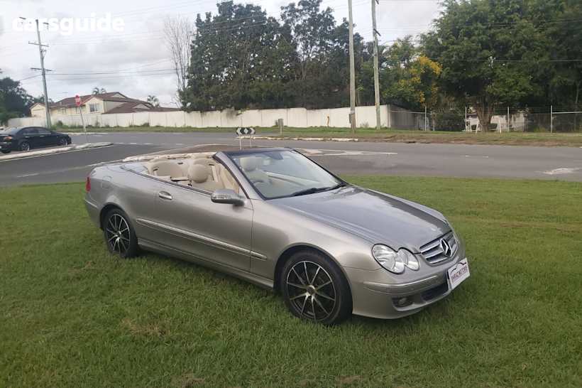 Beige 2006 Mercedes-Benz CLK280 Cabriolet Elegance