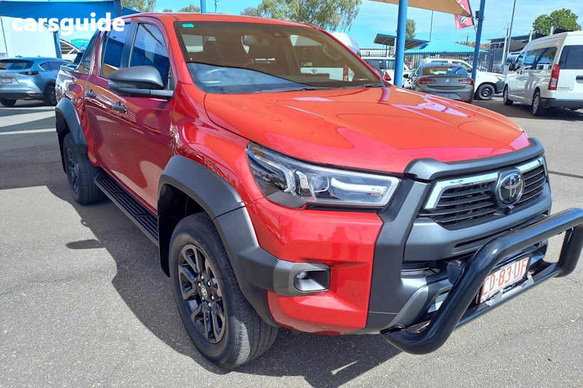Red 2023 Toyota Hilux Double Cab Pick Up Rogue (4X4)