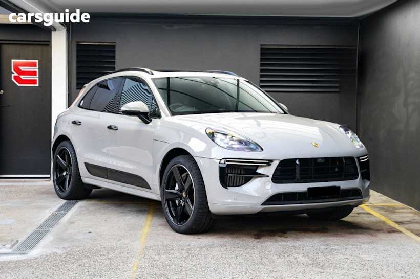 Grey 2019 Porsche Macan Wagon TURBO 95B MY20