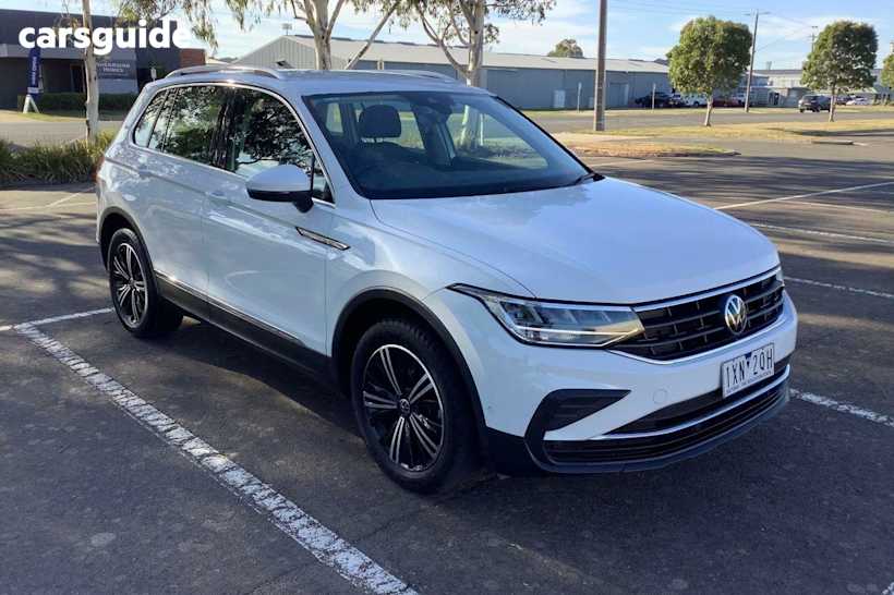 White 2023 Volkswagen Tiguan Wagon 110TSI Life DSG 2WD