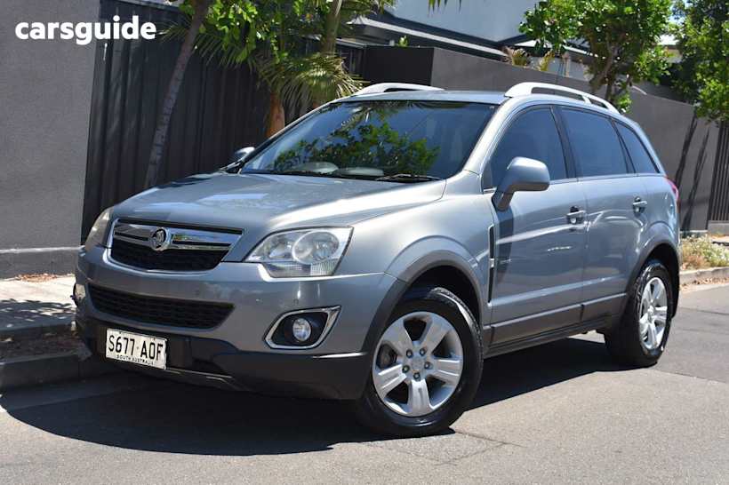 Grey 2011 Holden Captiva Wagon 5 (4X4)