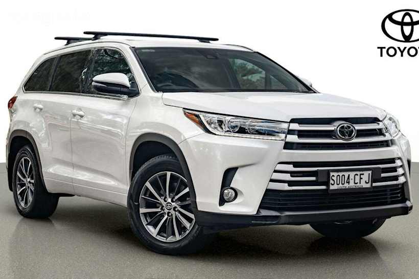 White 2019 Toyota Kluger Wagon GXL (4X4)