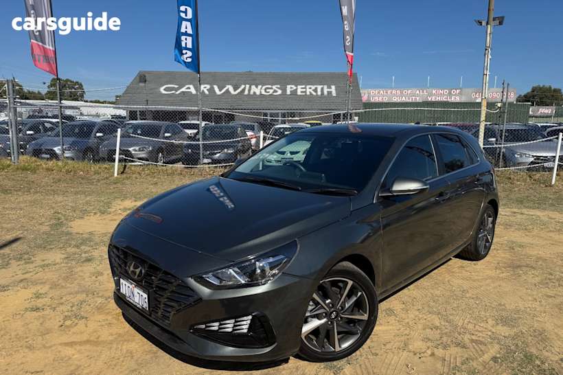 Grey 2022 Hyundai I30 Hatchback Active