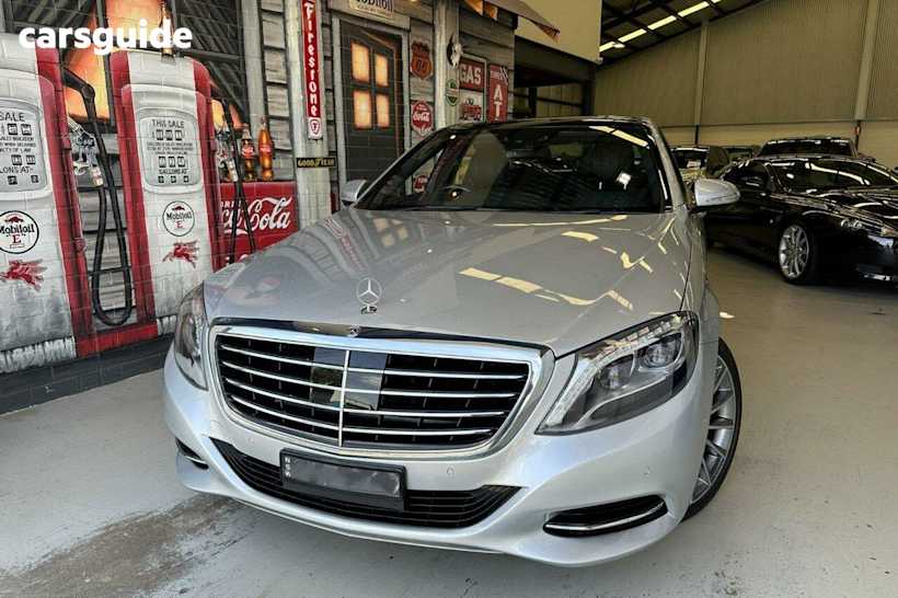 Silver 2015 Mercedes-Benz S-Class Sedan S350 d 7G-Tronic +