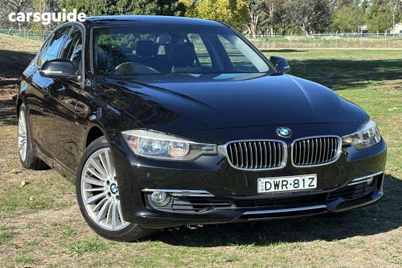 Black 2013 BMW 3 Sedan 25i