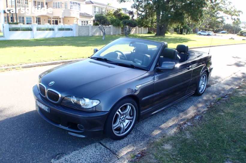 Grey 2005 BMW 330CI Convertible