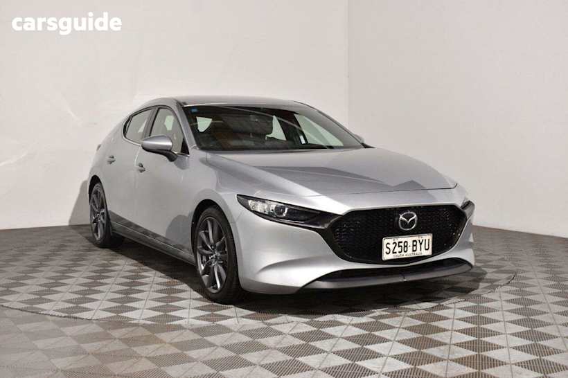Silver 2019 Mazda 3 Hatchback G20 Touring