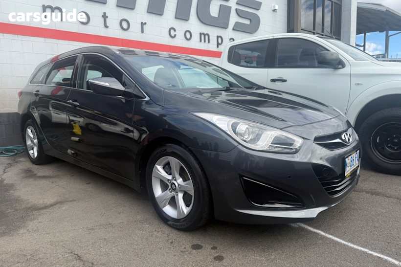Grey 2013 Hyundai I40 Wagon Active