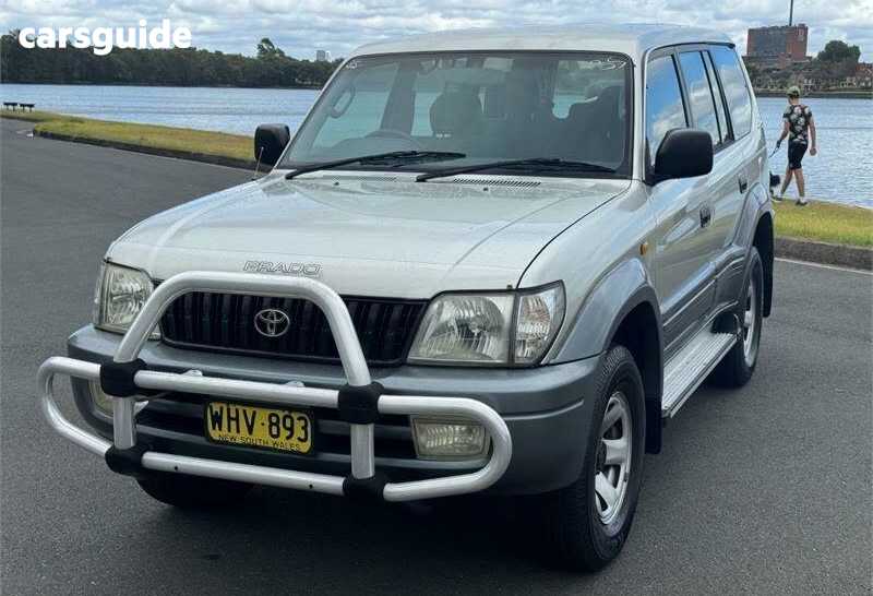Silver 1999 Toyota Landcruiser Prado Wagon GXL (4X4)