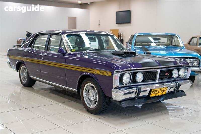Purple 1970 Ford Falcon Sedan 500