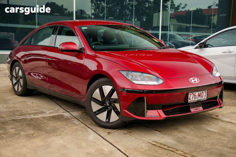 Red 2024 Hyundai Ioniq 6 Sedan Ioniq 6 2WD (77.4Kwh)