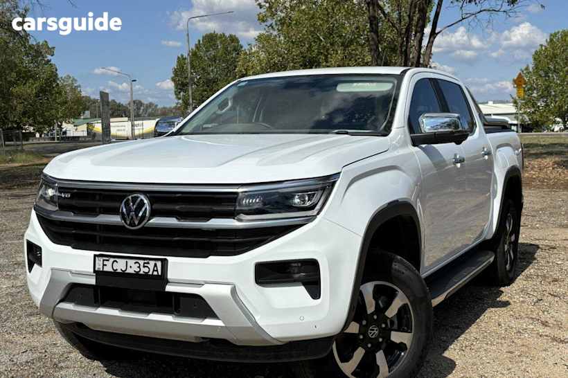 White 2023 Volkswagen Amarok Dual Cab Utility Style TDI600 4Motion