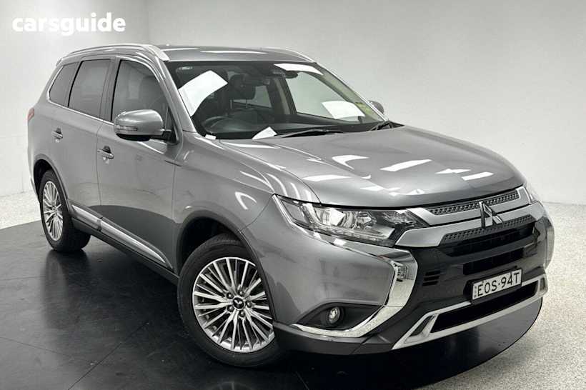 Grey 2021 Mitsubishi Outlander Wagon LS 7 Seat (awd)