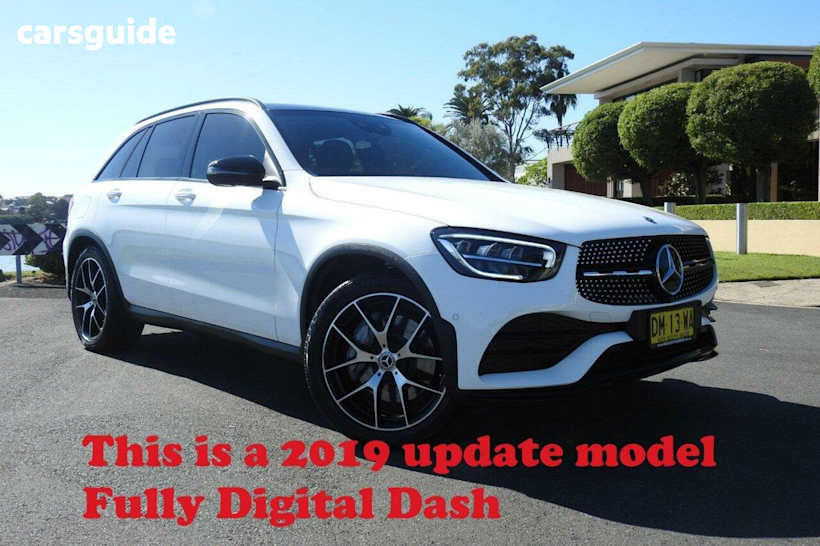 White 2019 Mercedes-Benz GLC200 Wagon