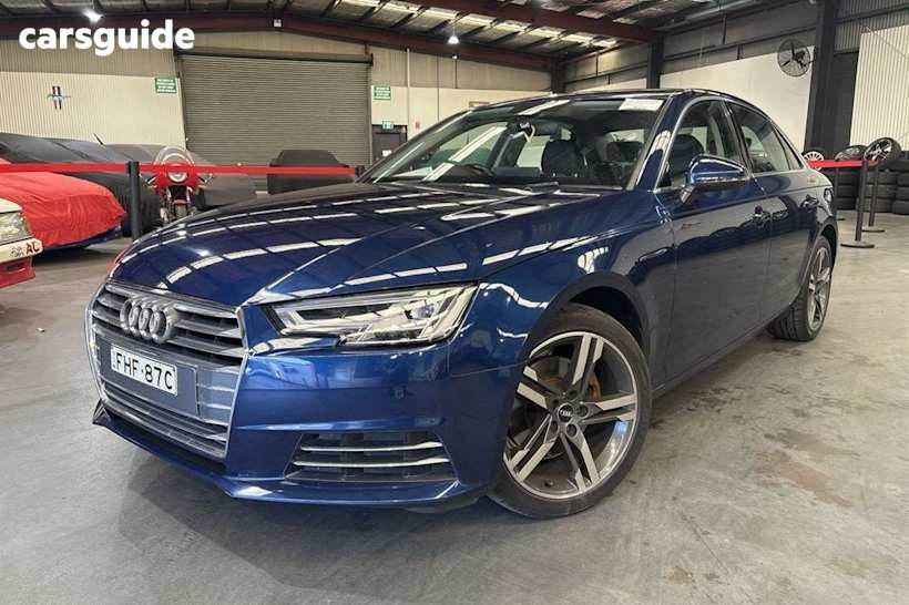 Blue 2016 Audi A4 Sedan 2.0 Tfsi S Tronic Sport