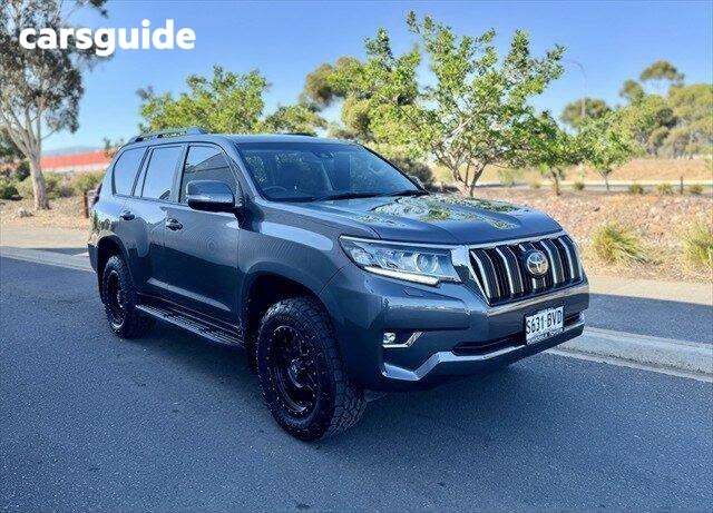 Grey 2018 Toyota Landcruiser Prado Wagon GXL (prem Int) (4X4)