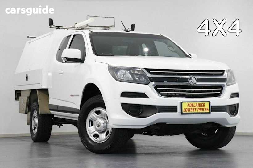 White 2017 Holden Colorado Space Cab Chassis LS (4X4)