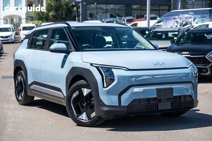 Blue 2025 Kia EV3 Wagon Air Standard Range