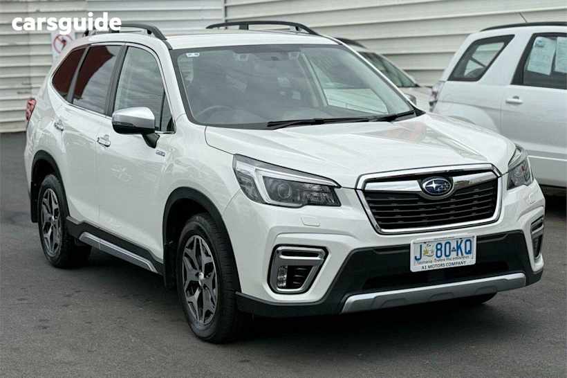 White 2021 Subaru Forester Wagon Hybrid L (awd)