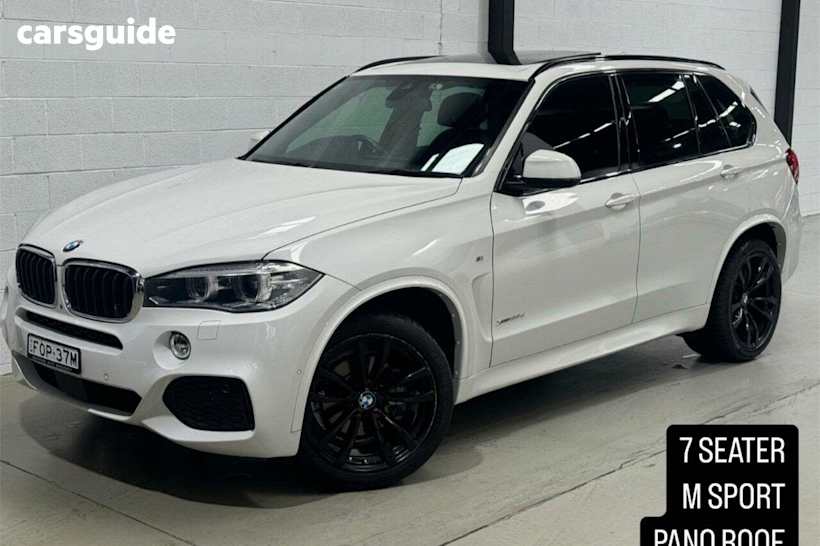 White 2017 BMW X5 Wagon Xdrive 30D