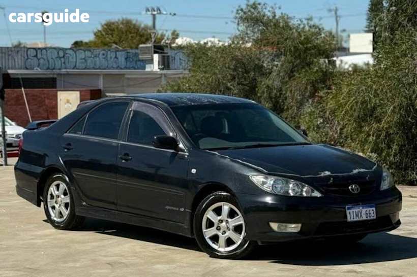 Black 2005 Toyota Camry Sedan SPORTIVO MCV36R UPGRADE