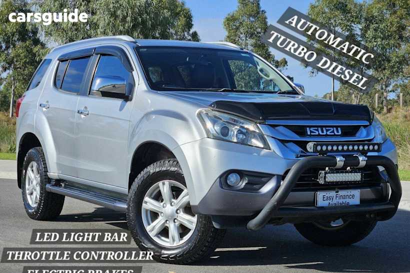 Silver 2015 Isuzu MU-X Wagon LS-T (4X4)