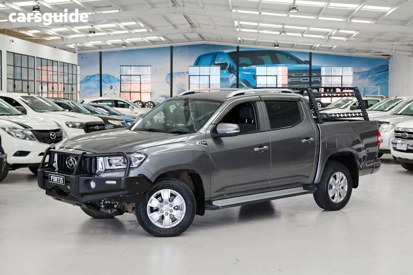 Grey 2019 LDV T60 Double Cab Utility PRO (4X4)