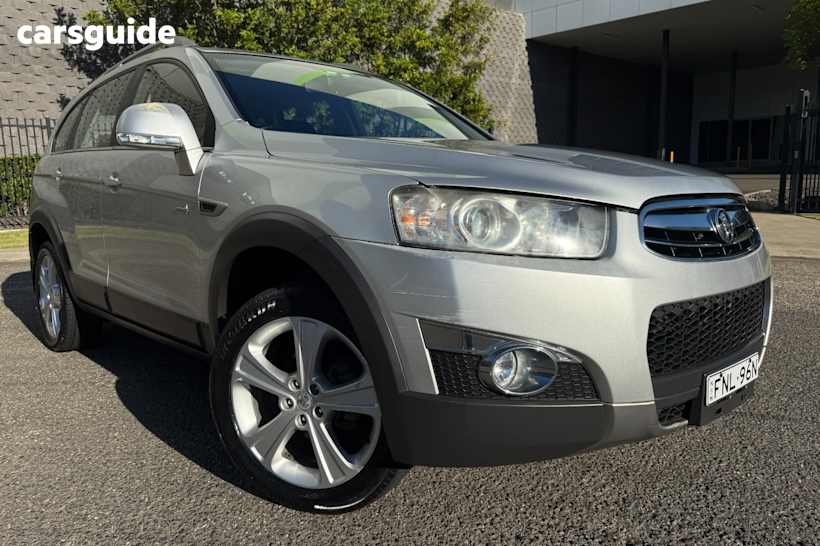Silver 2012 Holden Captiva Wagon 7 LX (4X4)