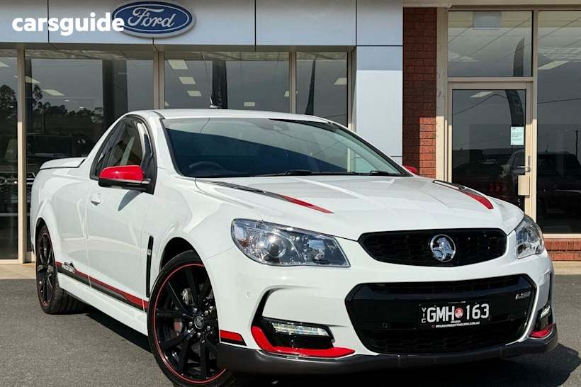 White 2017 Holden UTE Ute Tray Magnum Ute
