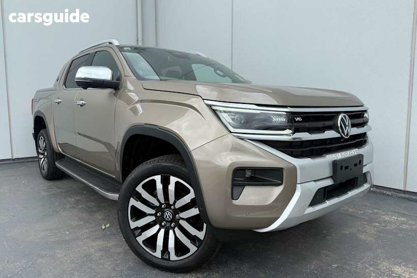 Beige 2024 Volkswagen Amarok Dual Cab Utility Aventura TDI600 4Motion