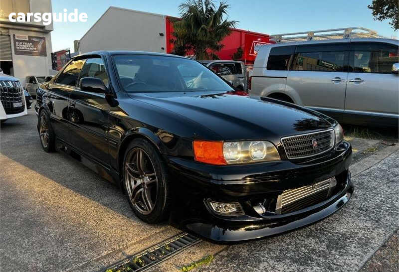 Black 1998 Toyota Chaser Sedan Tourer V