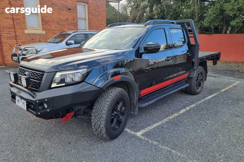 Black 2021 Nissan Navara Dual Cab Pick-up PRO-4X (4X4)