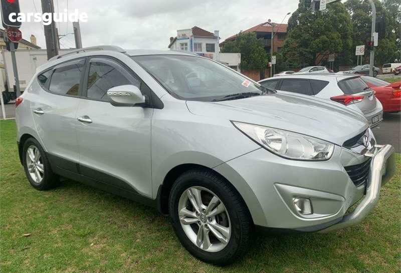 Silver 2011 Hyundai IX35 Wagon Elite AWD