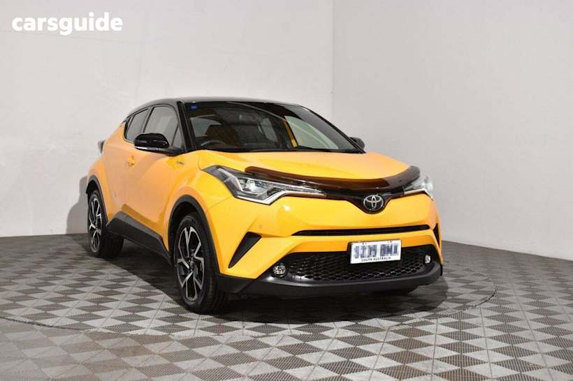 Yellow 2019 Toyota C-HR Wagon Koba (awd)