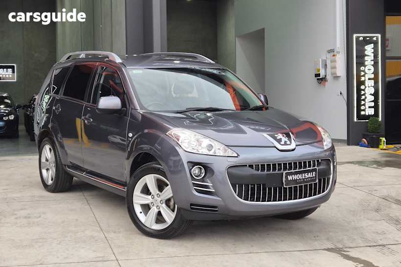 Grey 2012 Peugeot 4007 SUV