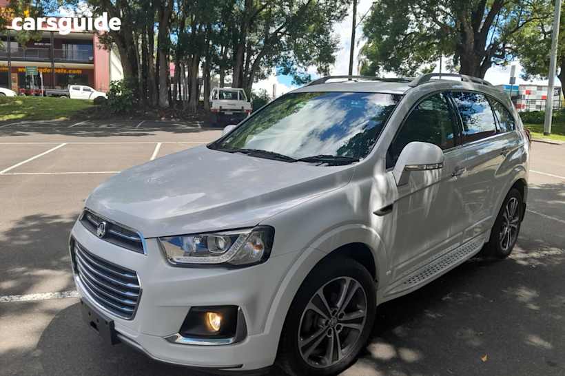 White 2017 Holden Captiva Wagon 7 Ltz (Awd)