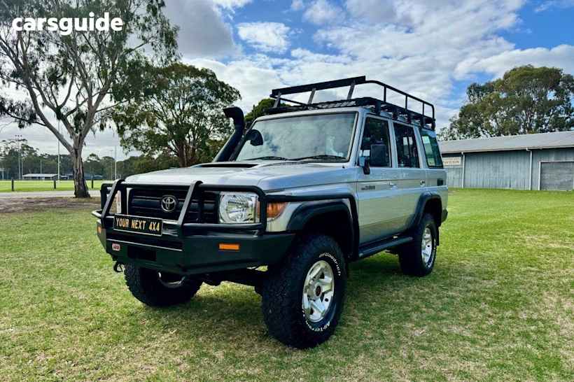 Silver 2007 Toyota Landcruiser Wagon Workmate (4X4)