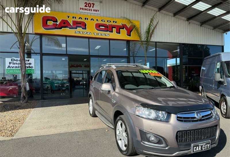 Brown 2014 Holden Captiva Wagon 7 LTZ (4X4)