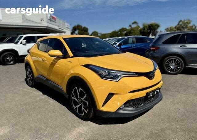 Yellow 2018 Toyota C-HR Wagon Koba (awd)